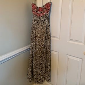 Blue Rave Maxi Dress